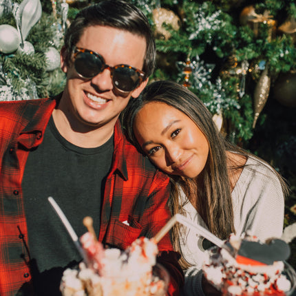 Somewhere between clue #7 and cocoa #14, we fell in love all over again. 💌